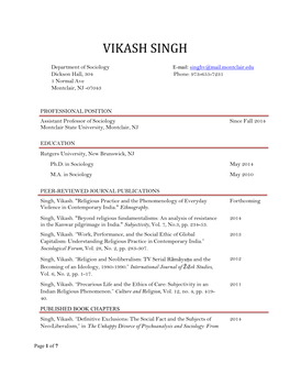 Vikash Singh