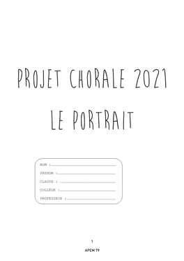 LIVRET-COMPLET-PAROLES-PROJET-LE-PORTRAIT.Pdf