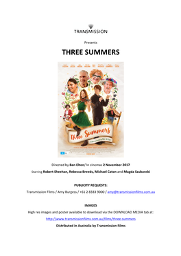 Three Summers