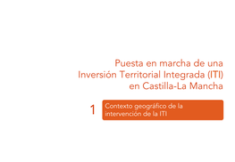 Puesta En Marcha De Una Inversión Territorial Integrada (ITI) En Castilla-La Mancha