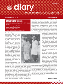 INDIA INTERNATIONAL CENTRE Volume XXVIII