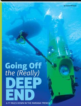 Going Off the (Really) DEEP END 6.77 MILES DOWN in the MARIANA TRENCH Help Wanted: Expedition Seeks Explorers Brave Enough to Face Bizarre, Glow-In-The-Dark Creatures