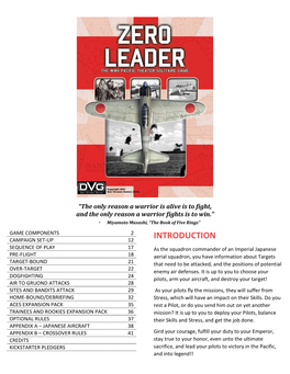 Download Zero Leader Rulebook