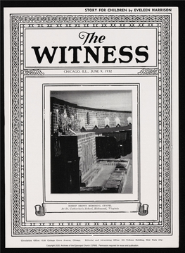 1932 the Witness, Vol. 16, No. 42