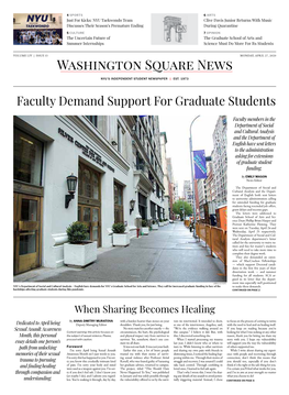 Faculty Demand Support for Graduate Students