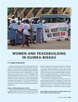 Women and Peacebuilding in Guinea-Bissau