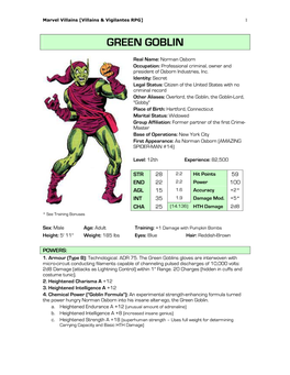 Green Goblin