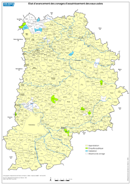 Etat D'avancement Des Zonages D'assainissement Des Eaux Usées