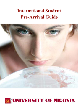 International Student Pre-Arrival Guide