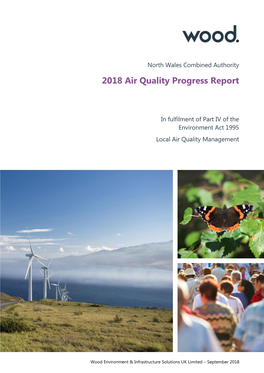 North Wales Combined Authority Air Quality Progress Report 2018