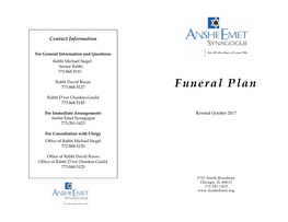 Funeral Plan