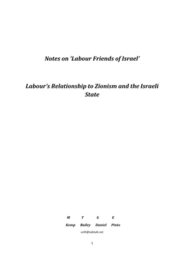 Labour Friends of Israel'