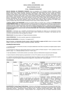 Ejus Núcleo Regional Da Ejus 5ª