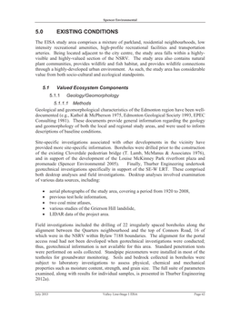 Valley Line Stage 1 Environmental Impact Screening Assessment