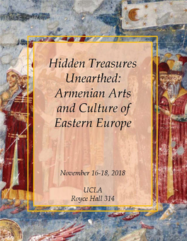 Hidden Treasures Unearthed: Armenian Arts and Culture of Eastern Europe