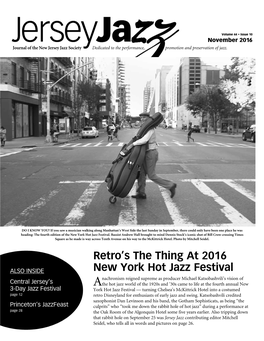 Retro's the Thing at 2016 New York Hot Jazz Festival