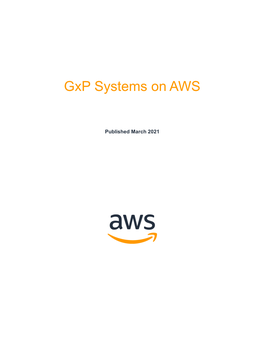 Gxp Systems on AWS