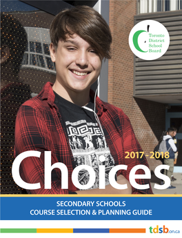 Secondary Schools Course Selection & Planning Guide