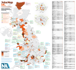 London Manchester Number of Employees by Parliamentary