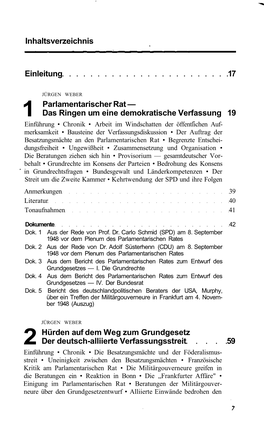 Einleitung 17 1 Parlamentarischer