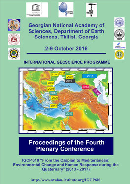 Proceedings of the Fourth Plenary Conference