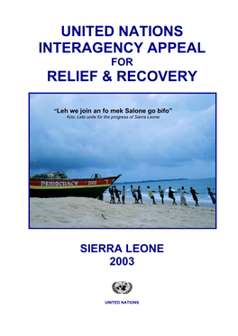 United Nations Interagency Appeal Relief & Recovery