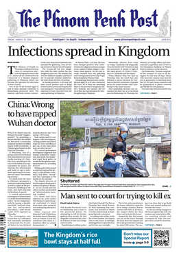 Infections Spread in Kingdom