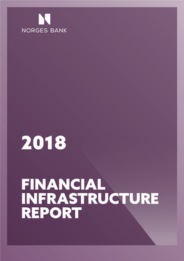 Financial Infrastructure Report 2018 the Financial Infrastructure in Brief