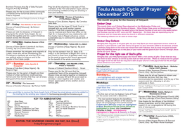 Cycle of Prayer A4