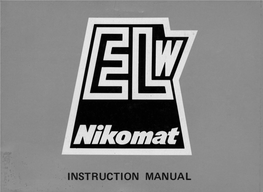 ·Instruction Manual