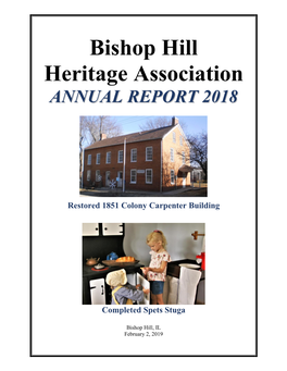 BHHA Annual Report 2018 FINAL