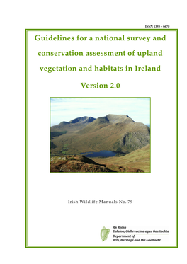 Guidelines for a National Survey of Upland Habitats in Ireland