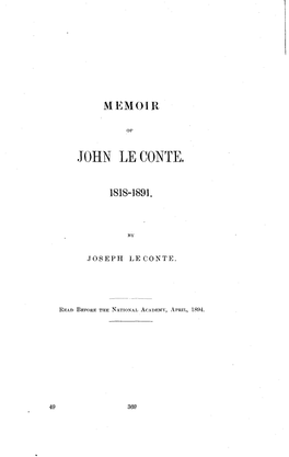 John Leconte