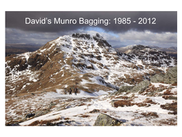 David's Munro Bagging: 1985