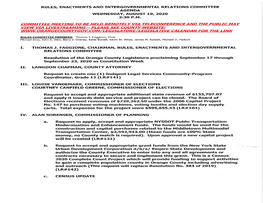 Eight-Year Review of Agricultural Districts in Orange County: 2020 Report of the Orange County Agricultural and Farmland Protection Board