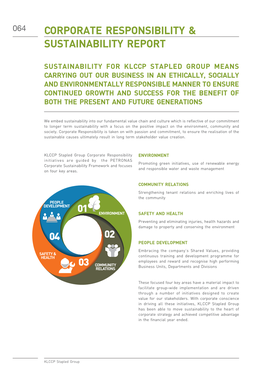 Corporate Responsibility & Sustainability Report