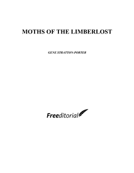 Moths of the Limberlost