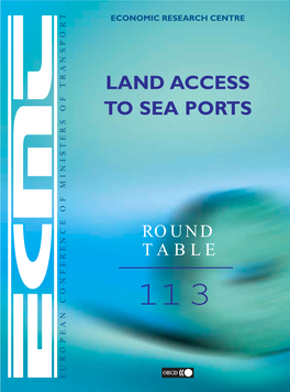 ECMT Round Tables : Land Access to Sea Ports