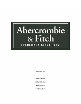 Final Project Report-Abercrombie & Fitch