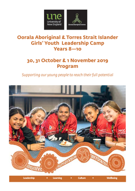 Oorala Aboriginal & Torres Strait Islander Girls' Youth Leadership