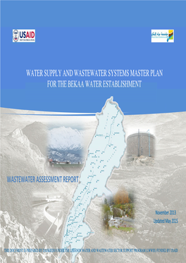 Water Supply and Wastewater Systems Master Plan for the Bekaa Water Establishment