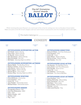 Ballotballot 2012