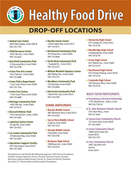 Drop-Off Locations