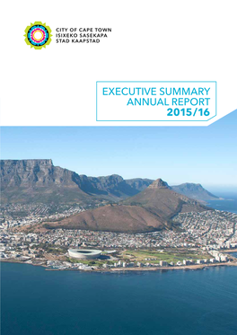 Executive Summary Annual Report 2015 /16