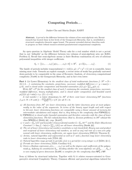 Computing Periods