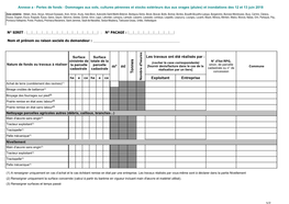 Annexe a – Dommages Aux Sols, Cultures