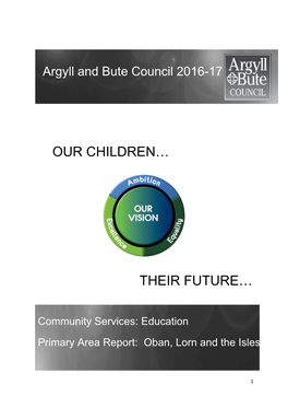 Education Primary Area Report: Oban, Lorn and the Isles