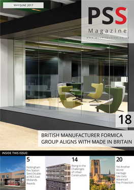 British Manufacturer Formica Group Aligns with Made in Britain
