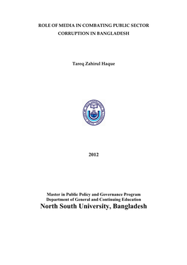 North South University, Bangladesh