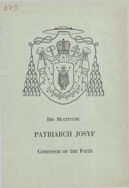 Patriarch Josyf